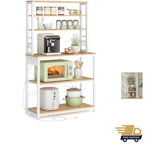 Bakers rack with - rack,